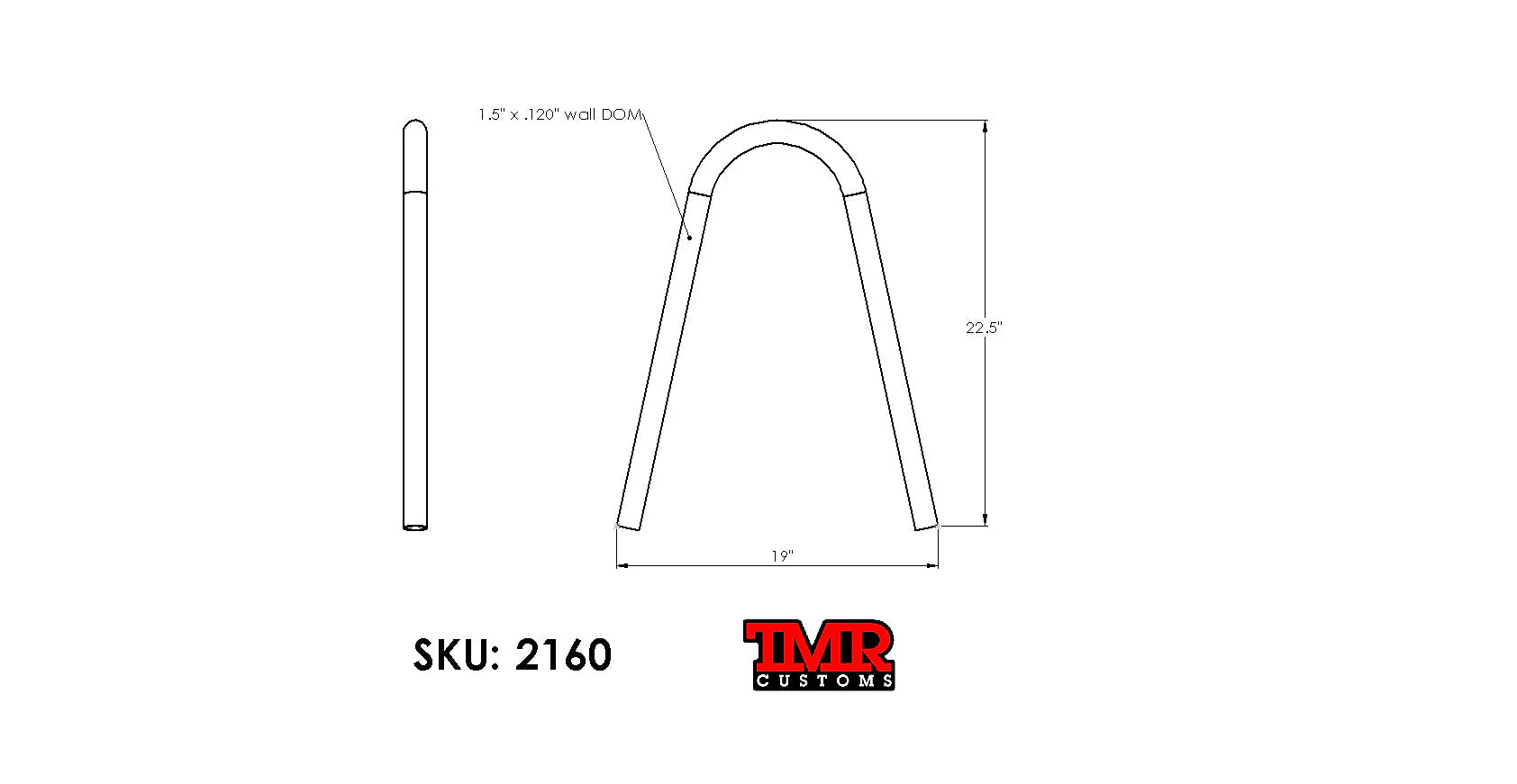 1.5" Universal Shock Hoop Kit - EXTENDED HEIGHT - Image 2