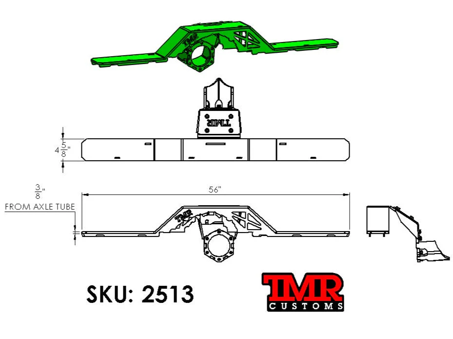 14 Bolt LOW PROFILE Full Width Truss - Image 3