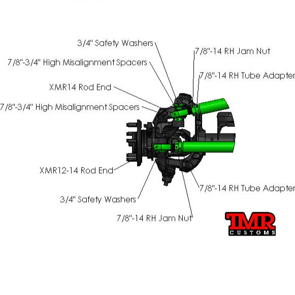 7/8" Heavy Duty Steering - Image 6