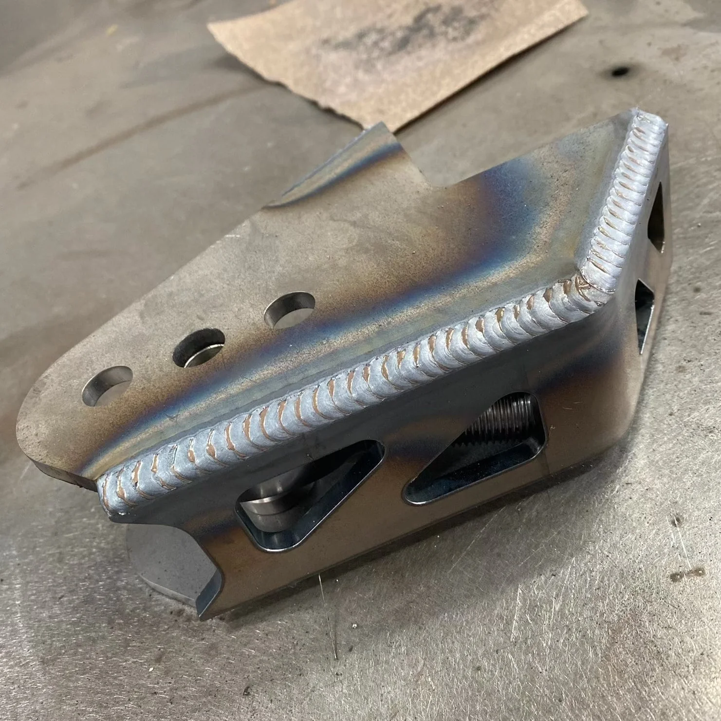 Adjustable Track Bar Bracket - Frame Mount - Image 3