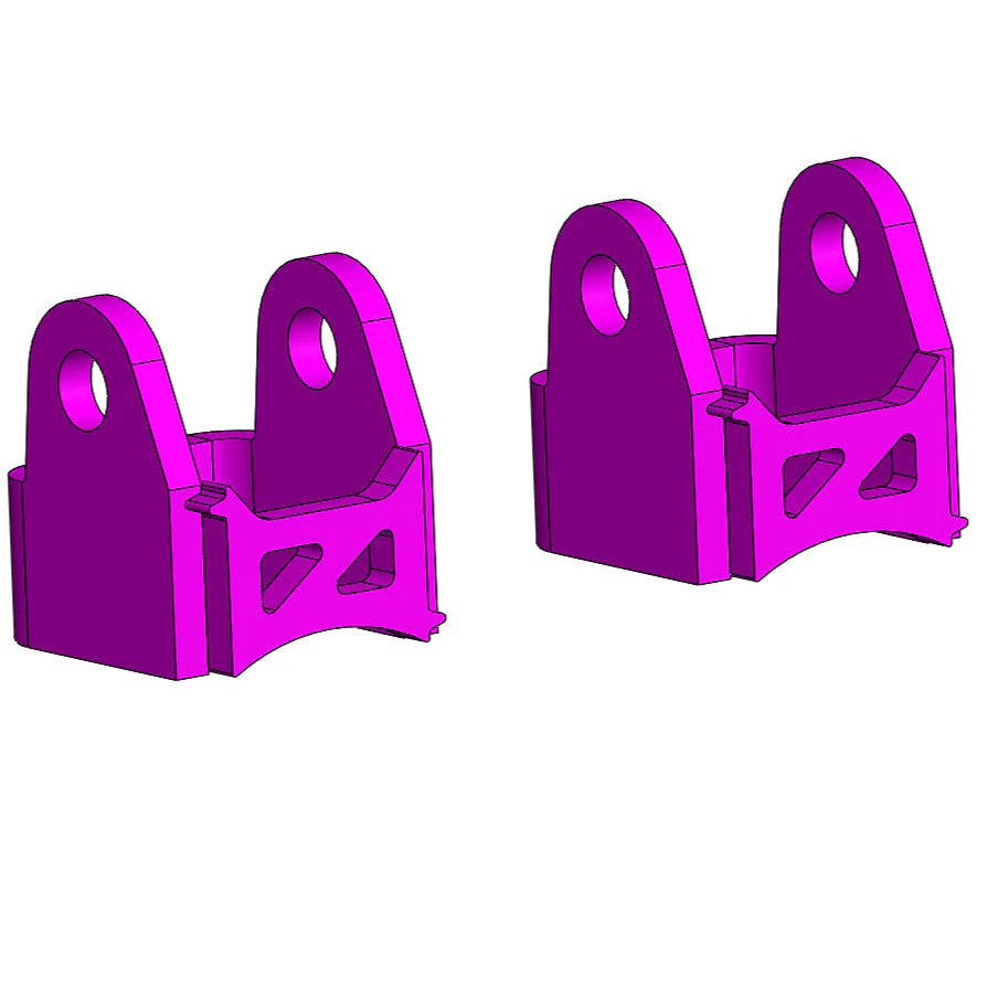 Axle Tube Shock Brackets (Perpendicular) - Image 7