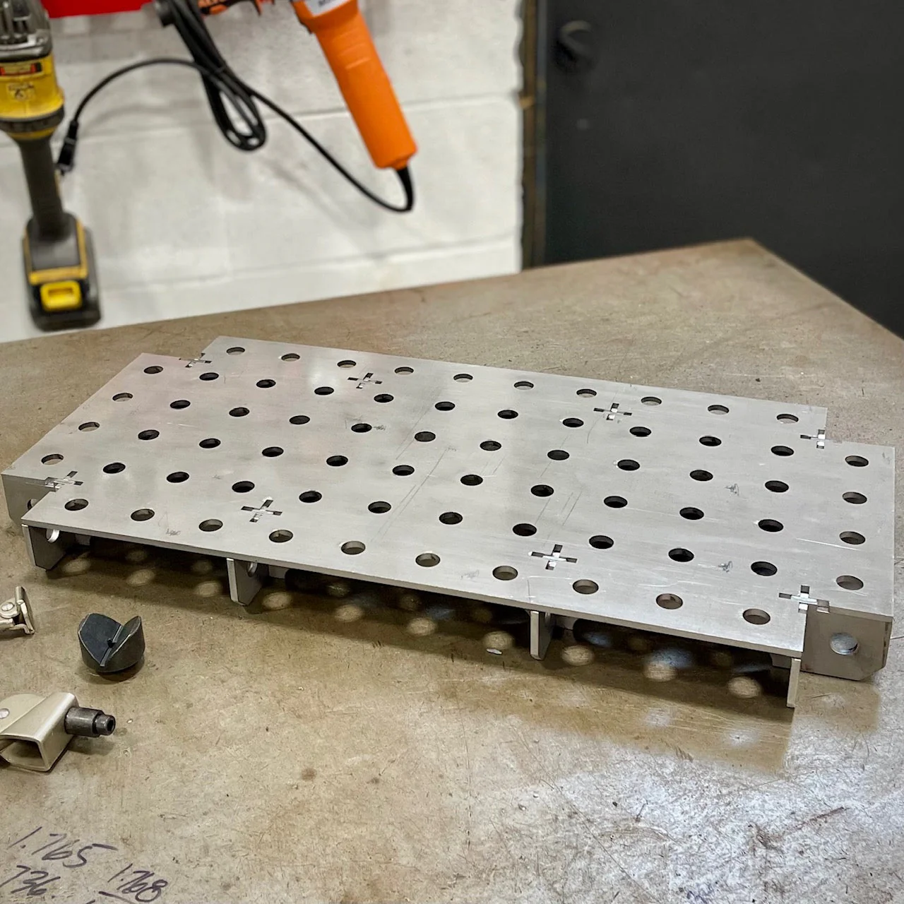 Benchtop Welding & Fixture Table - 1' x 2' - Image 3