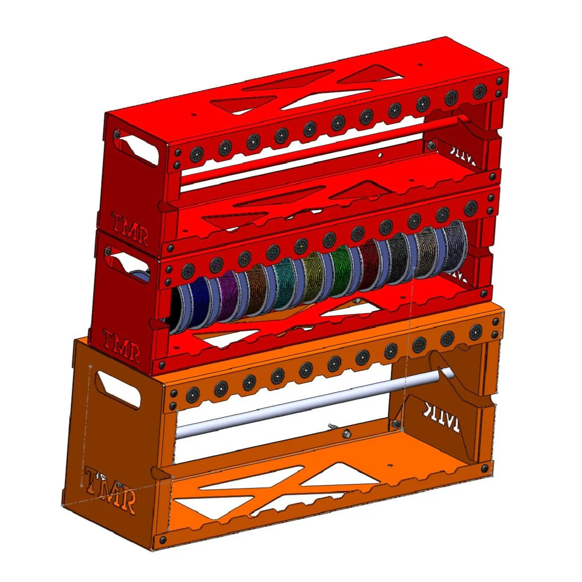 Small Wire Spool Organizer Rack - Image 6