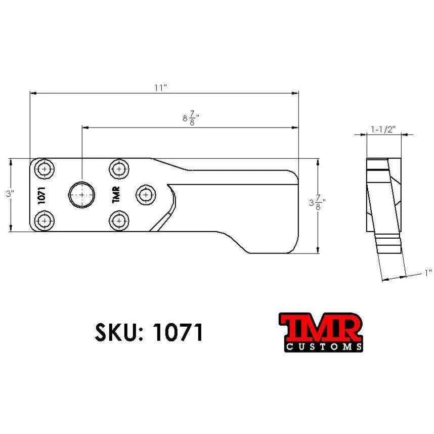 Dana 60 Double Shear High Steer Arm - KING PIN - Image 4