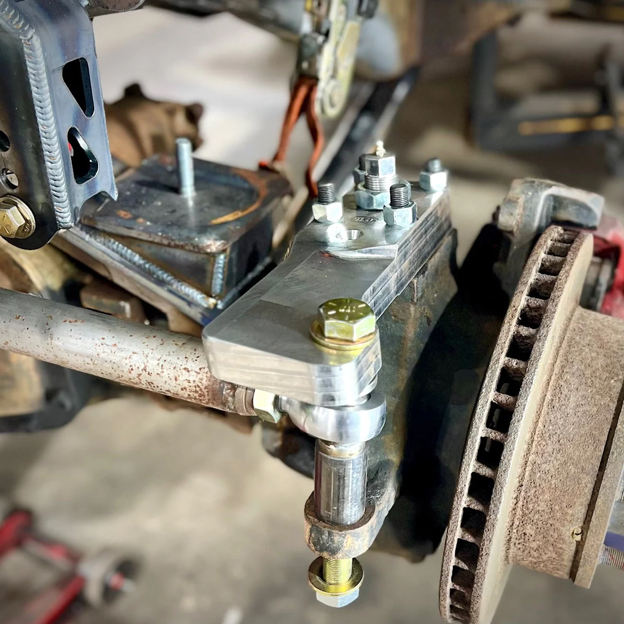 Dana 60 Double Shear High Steer Arm - KNUCKLE TIE IN KIT - Image 4