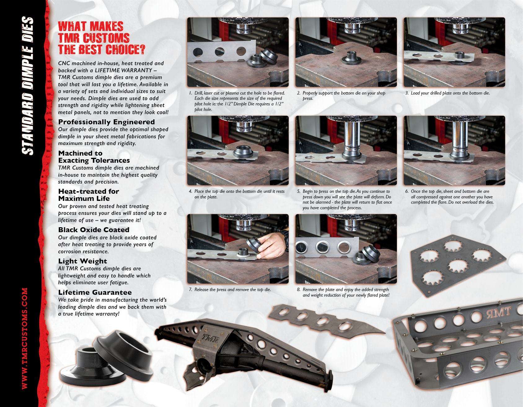 Dimple Die 3 Piece "Starter" Set - Image 6