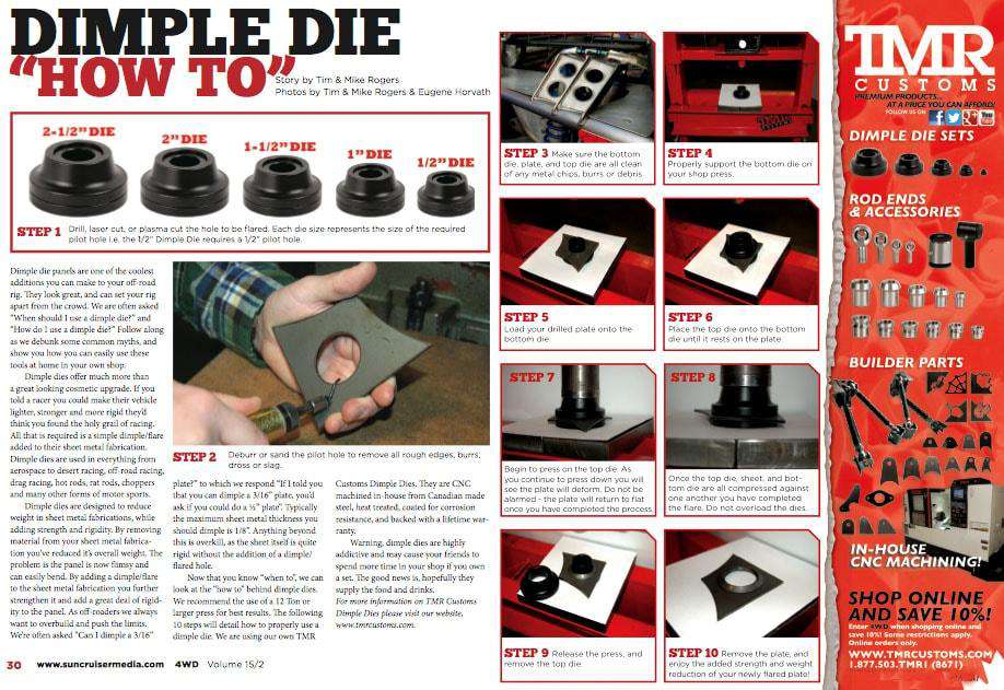 Dimple Die 7 Piece "Master" Set - Image 9