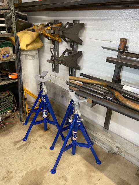 LARGE Jack Stand Storage Rack - PAIR - Image 8