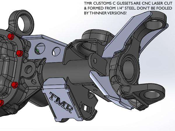 Jeep JK Inner C/Knuckle Gussets - FORMED - Image 6