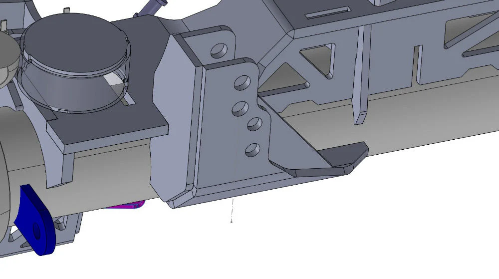 JK, JL, JT 1 TON Axle Swap Truss - Front Dana 60 - Image 17