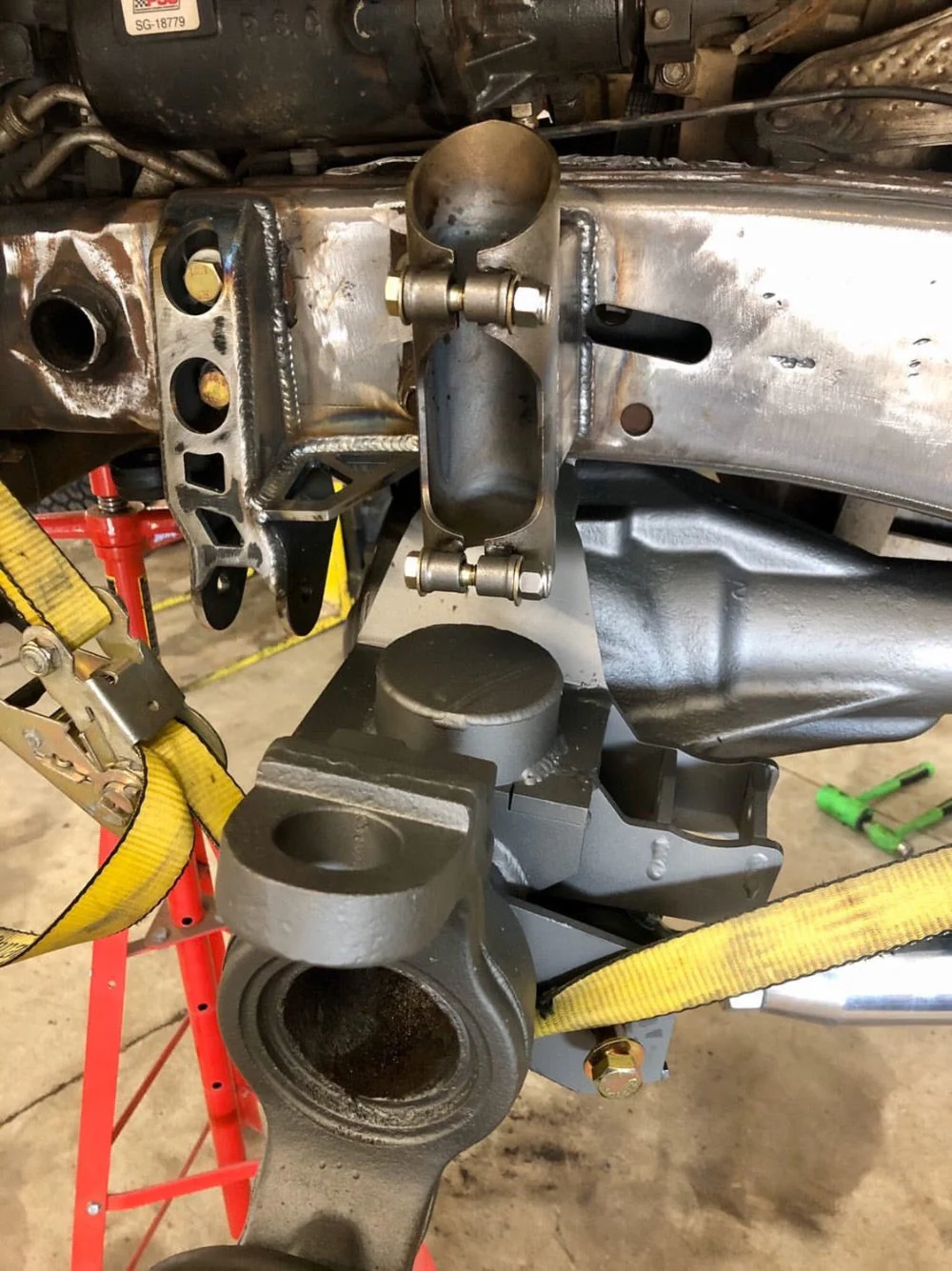 JK 1 TON Swap - Frame Track Bar Bracket - FRONT - Image 10