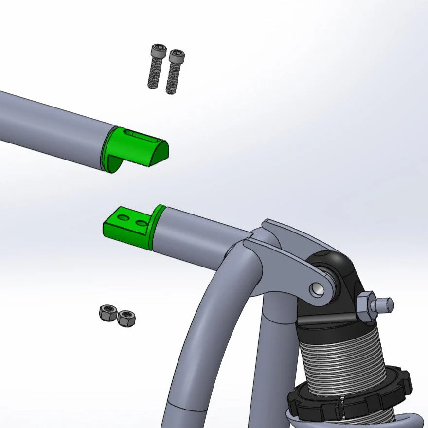 NON Interlocking ID Tube Clamp - Round - Image 6