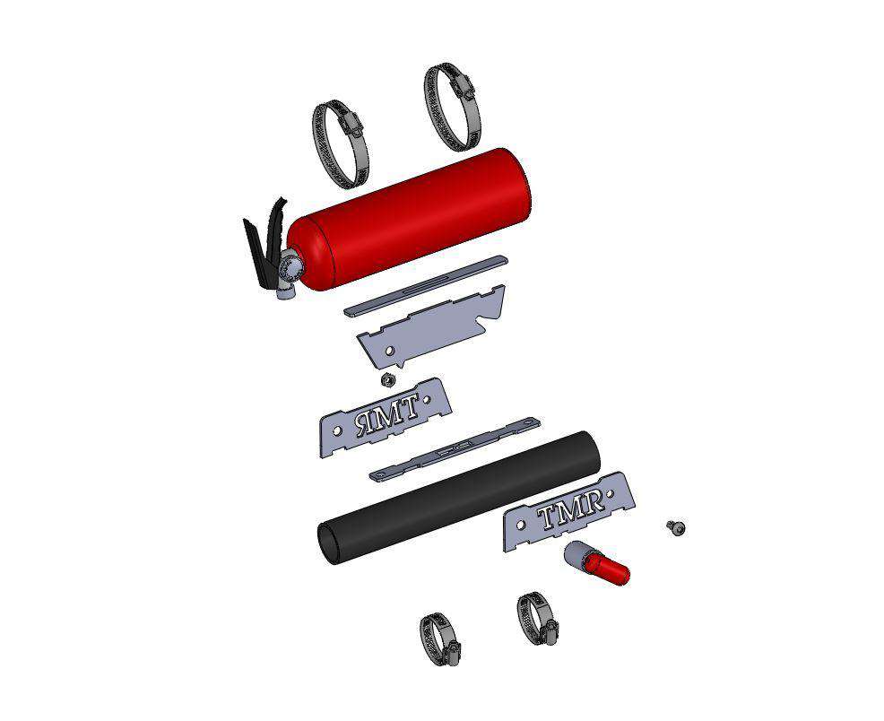 Rapid Release Fire Extinguisher Mount - DIY KIT - Image 11