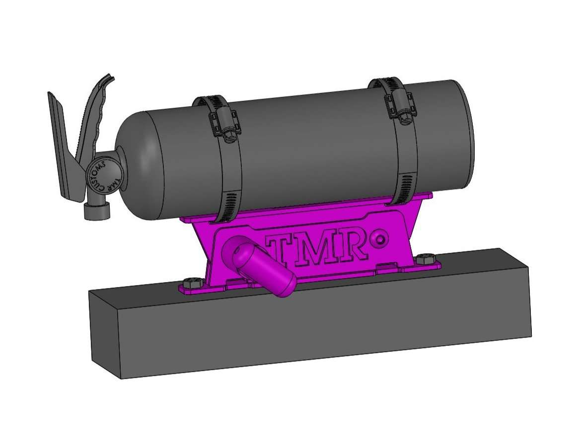 Rapid Release Fire Extinguisher Mount - DIY KIT - Image 9