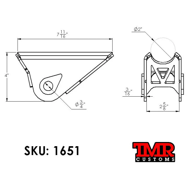 THE ARCHETYPE Chassis Side Upper Link Brackets - Image 3