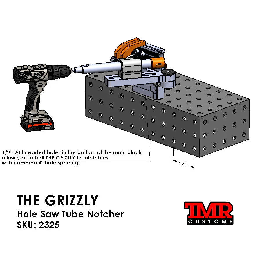 THE GRIZZLY Hole Saw Tube Notcher - Image 13