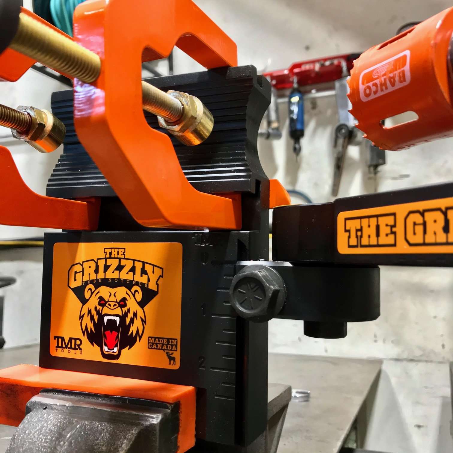 THE GRIZZLY Hole Saw Tube Notcher - Image 16