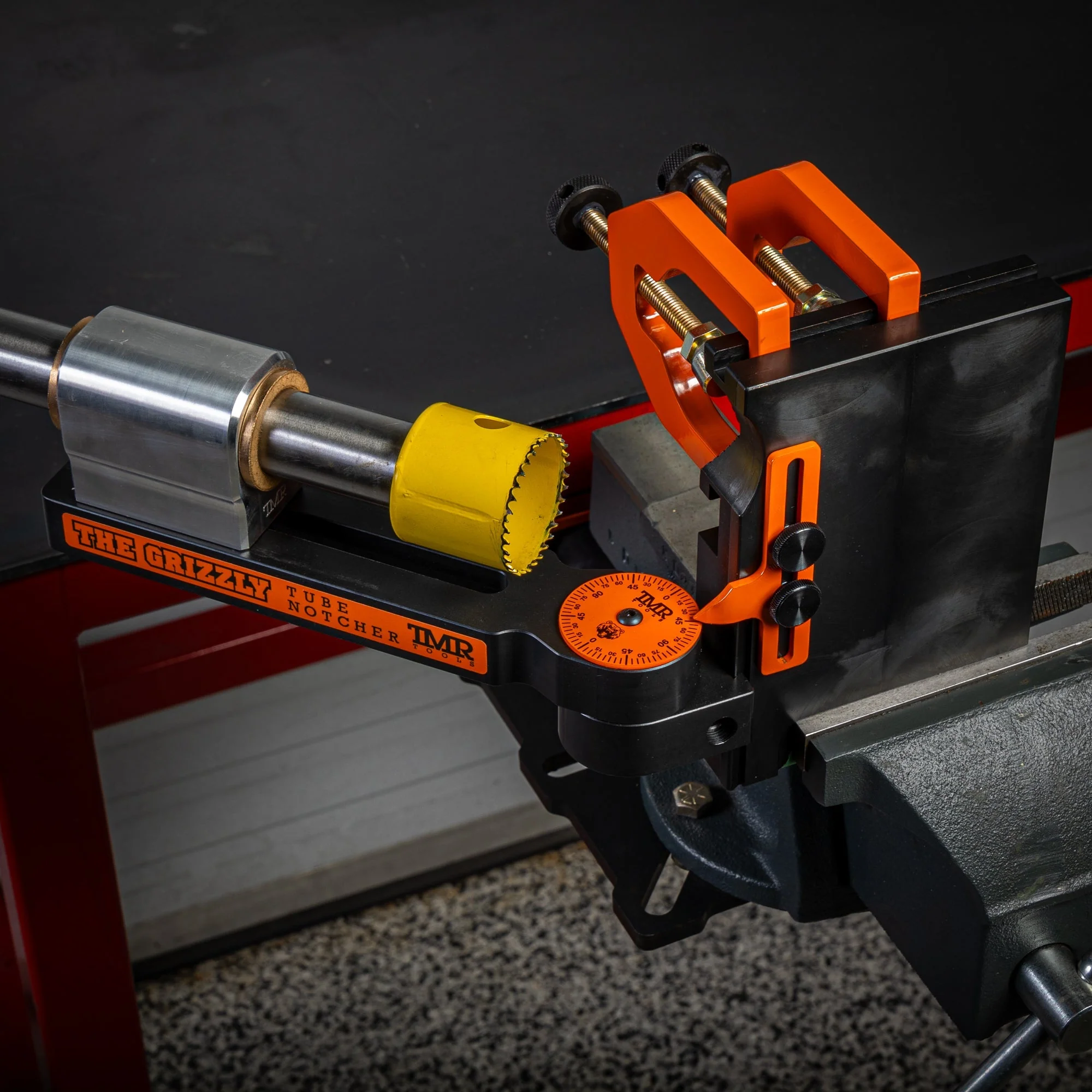 THE GRIZZLY Hole Saw Tube Notcher - Image 4