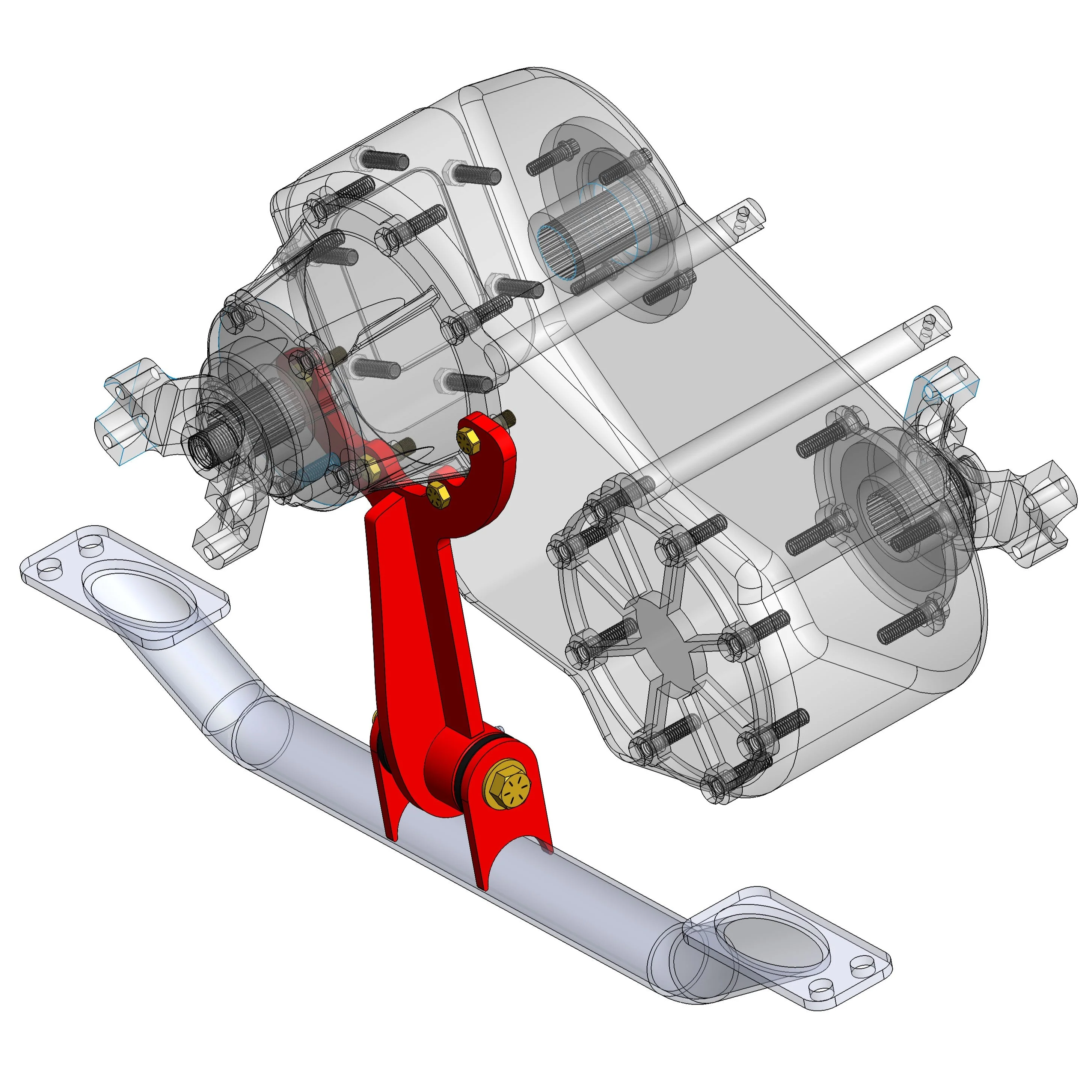 Transfer Case Support Kit - NP205 - Image 8