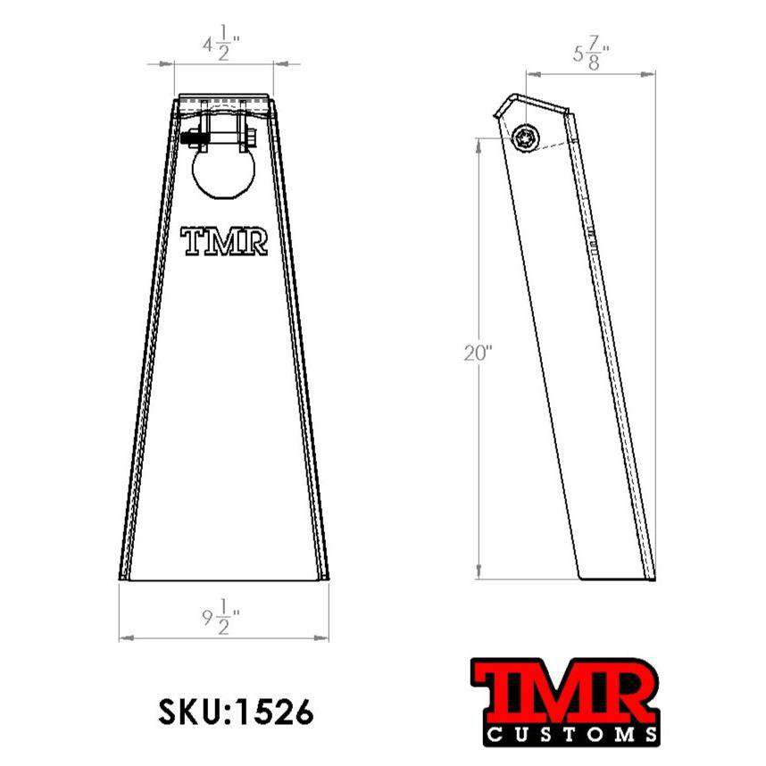 Universal Rear Coilover/Shock/Strut Towers - EXTENDED HEIGHT - Image 2