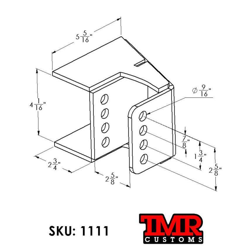 Universal Upper Link Frame Mount - Image 2