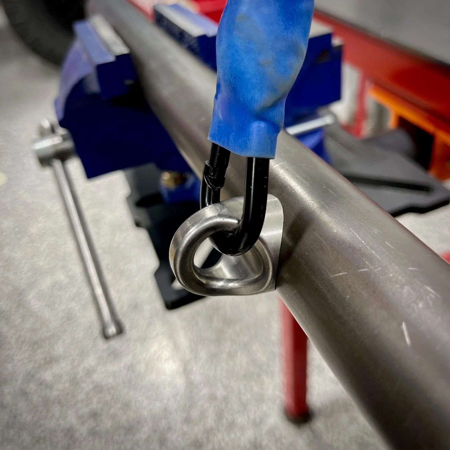 Weld On Eyelet for Clip-In Seat Belt - Type B - Image 4