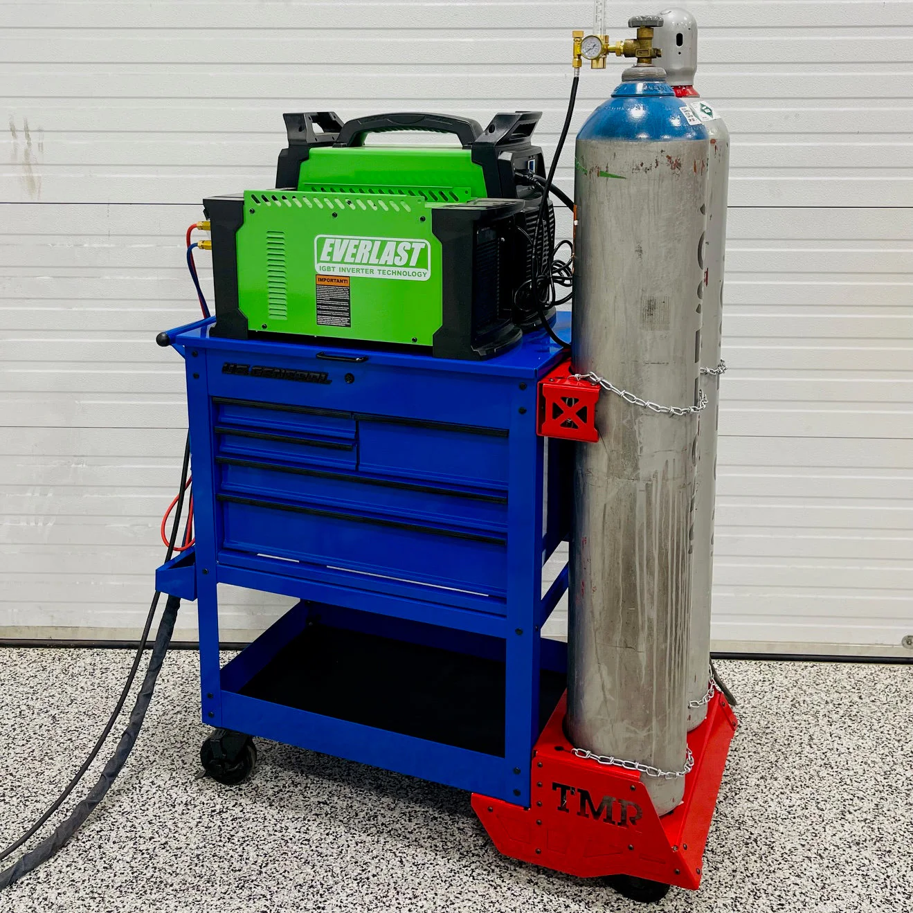 Welding Cart Conversion (Harbor Freight Mechanics Cart) - Image 4