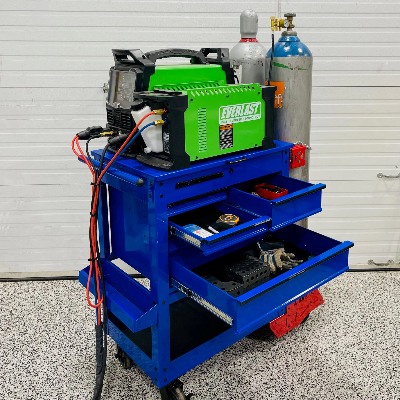 Welding Cart Conversion (Harbor Freight Mechanics Cart) - Image 6